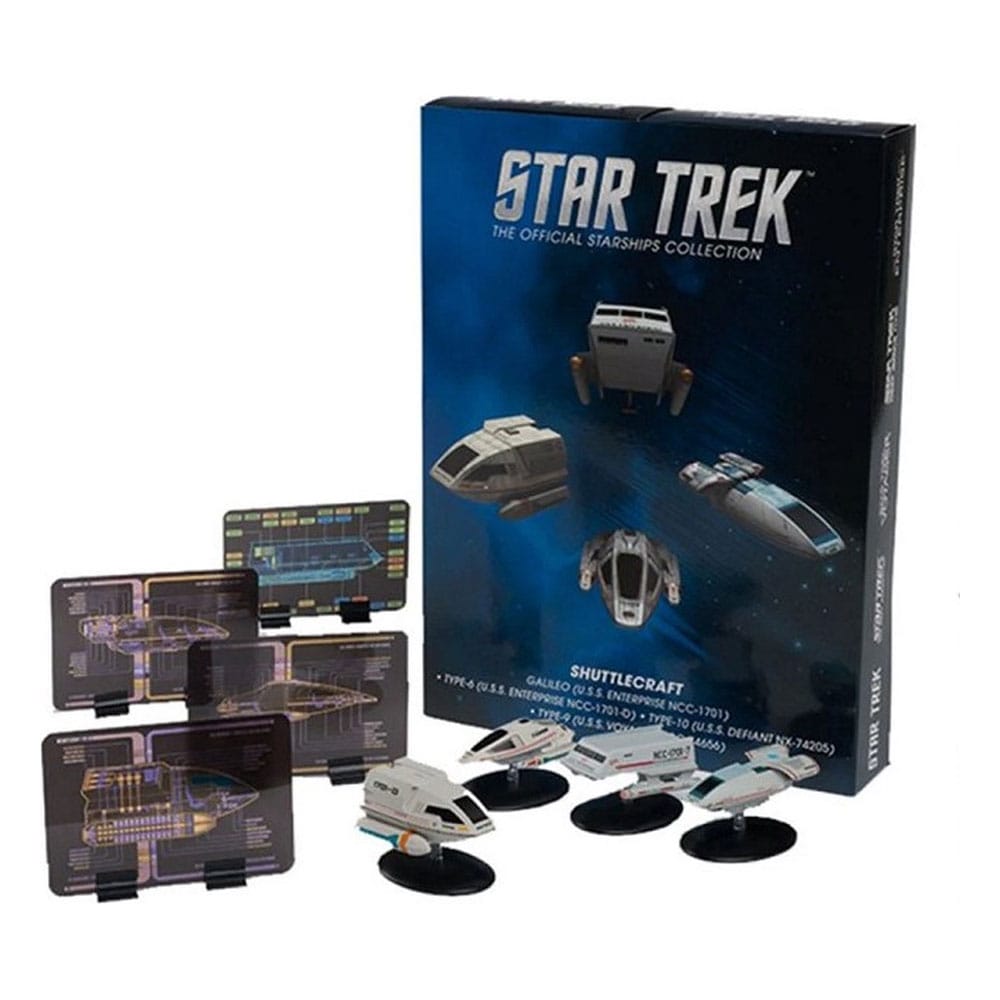 Starfleet Shuttles Die-Cast Model Set #1 (4 Shuttles)