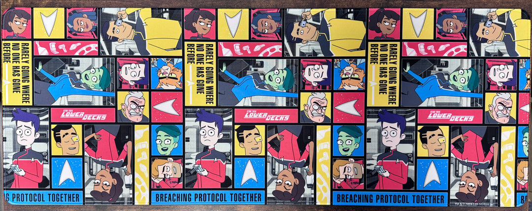 Lower Decks Comic Desk Pad