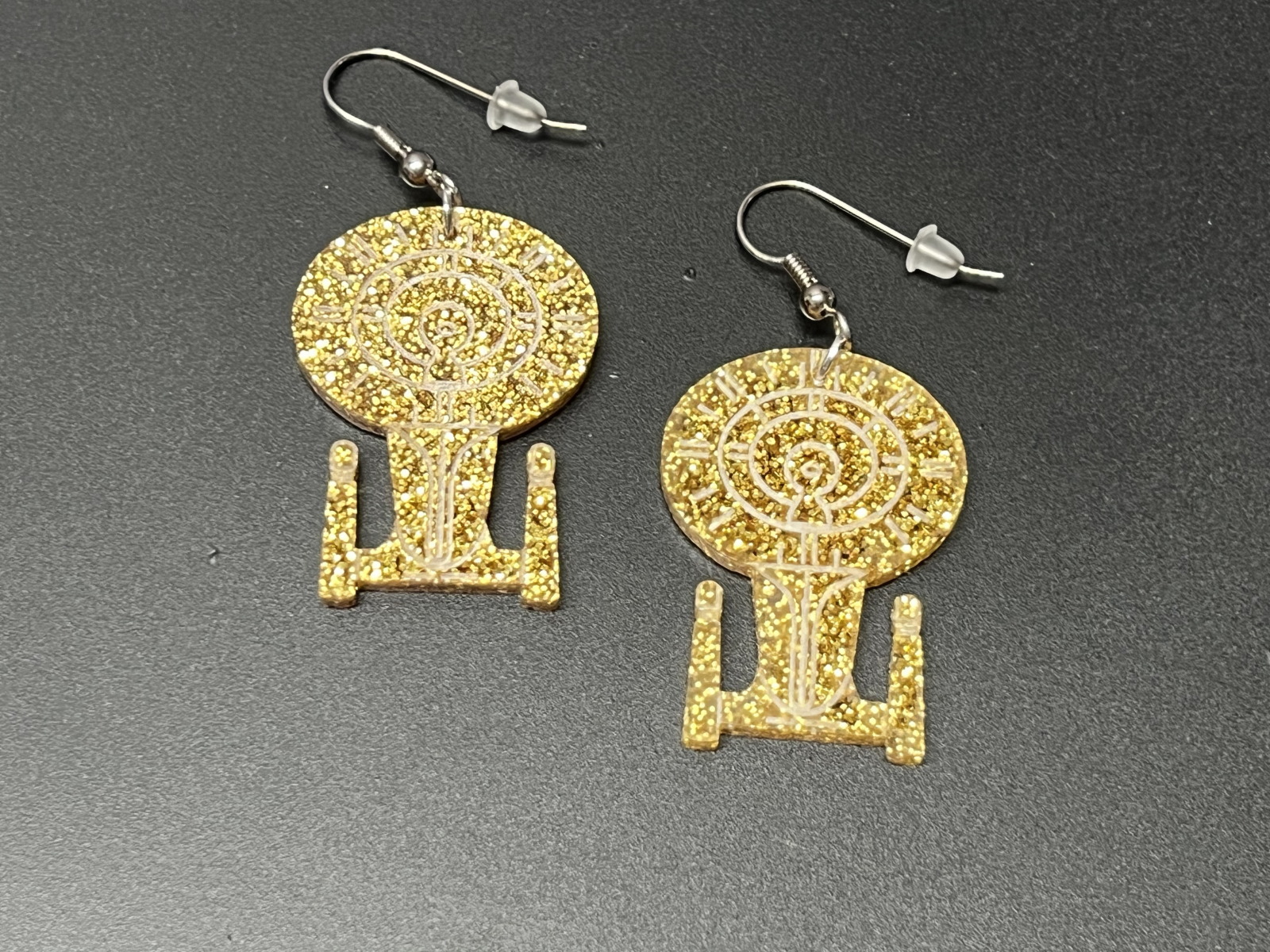 Galaxy Class Dangle Earrings