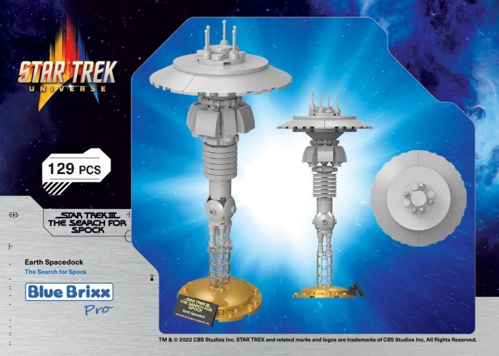 Earth Spacedock Brick Model (mini size)