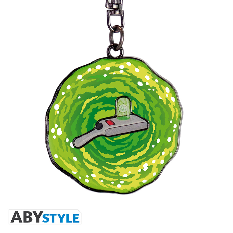 Portal Gun Moving Keychain