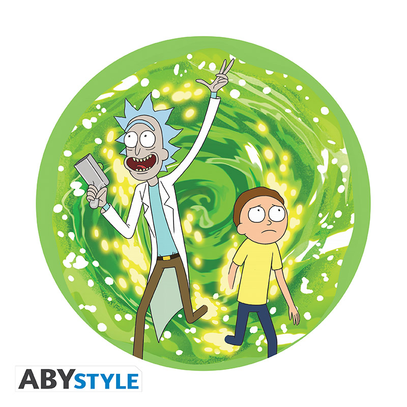 Rick and Morty Portal Mouse Pad