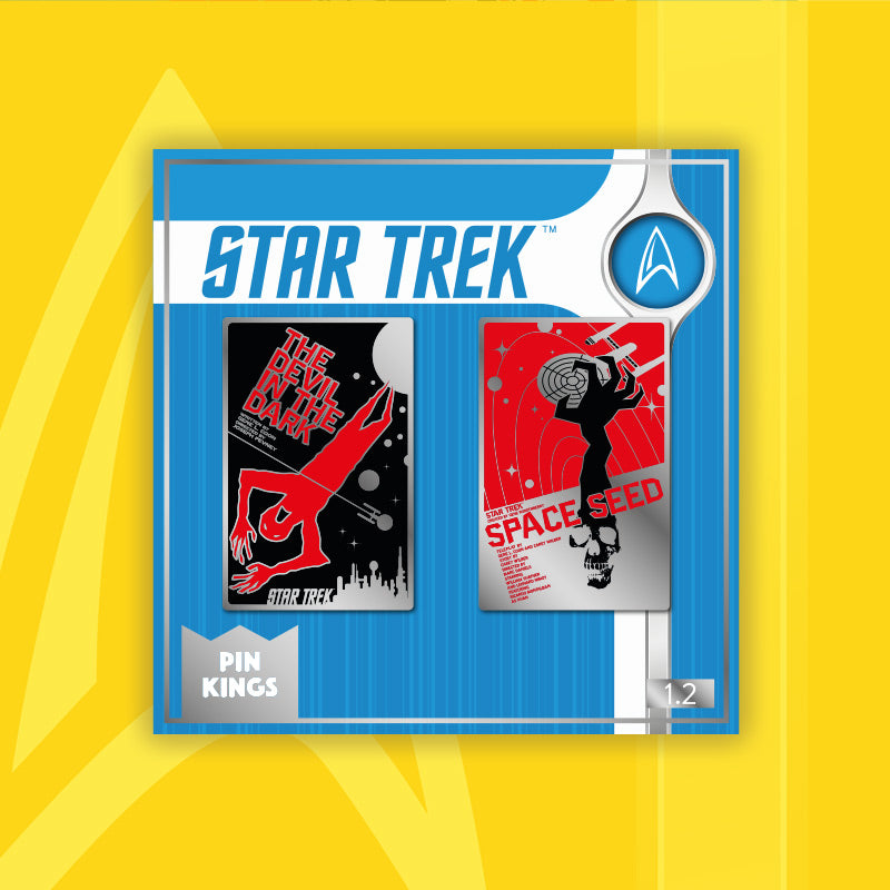 The Devil in the Dark & Space Seed Pin Set