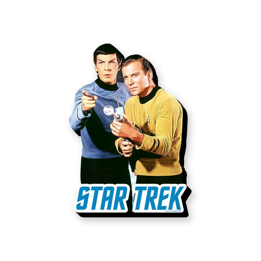 Kirk and Spock Magnet