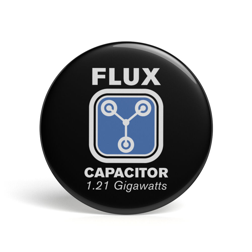 Flux Capacitor Button
