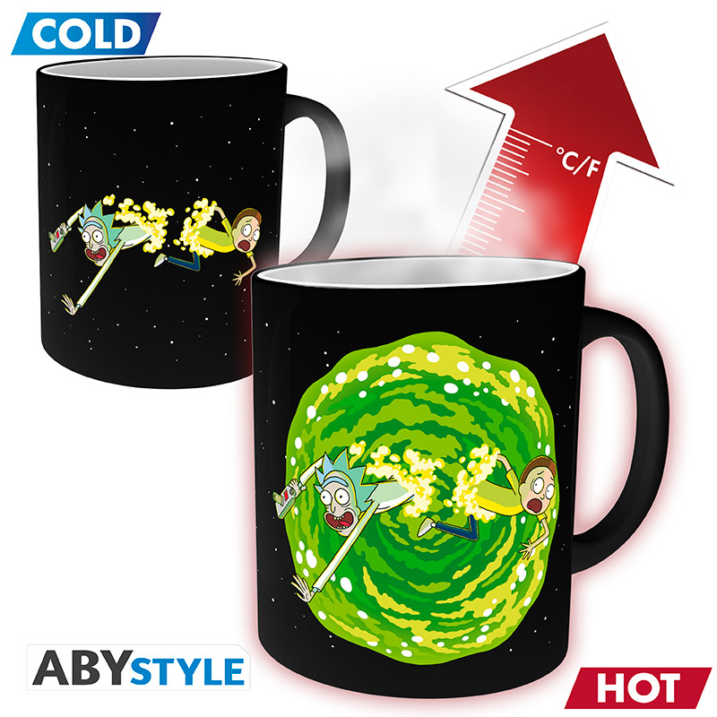 Rick and Morty Heat Change Mug