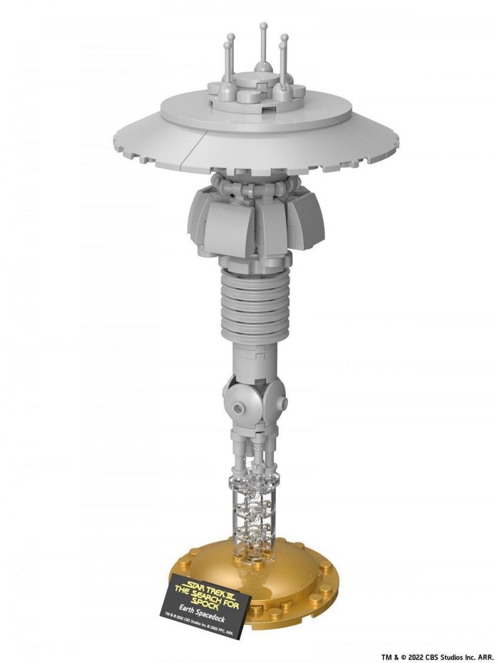 Earth Spacedock Brick Model (mini size)