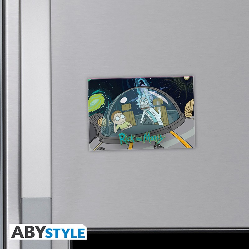 Rick and Morty Magnet