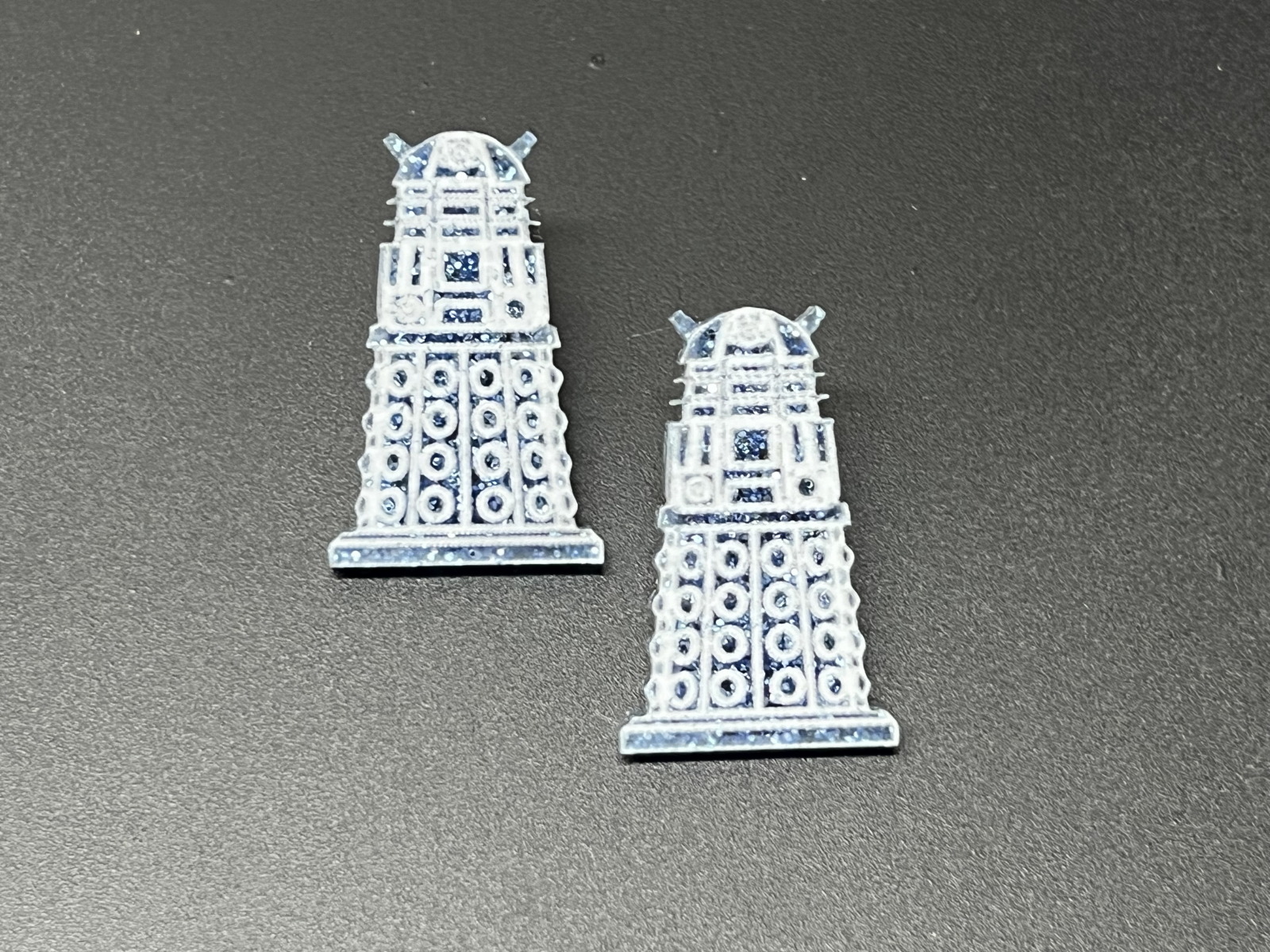 Dalek Stud Earrings