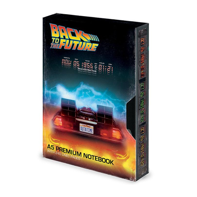 DeLorean VHS Notebook