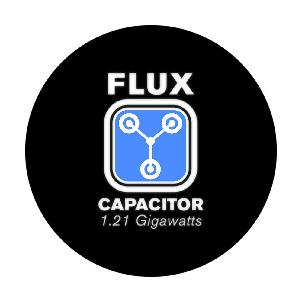 Flux Capacitor Sticker