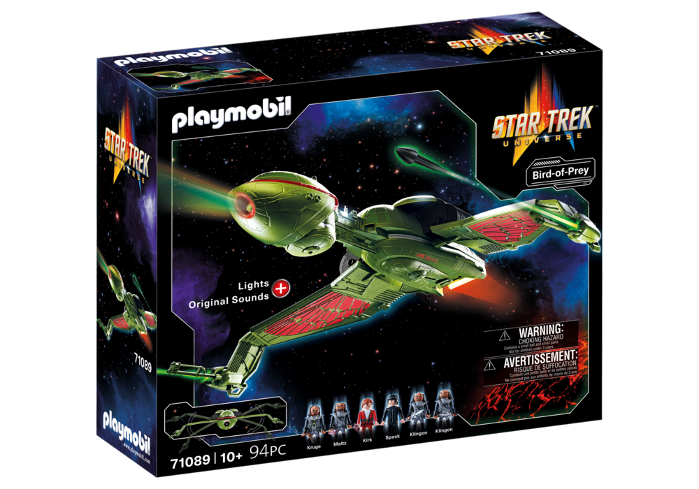 Klingon Bird of Prey Play Set