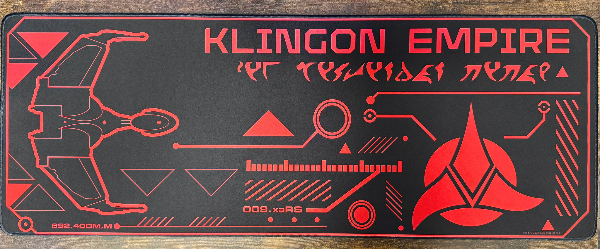 Klingon Desk Pad