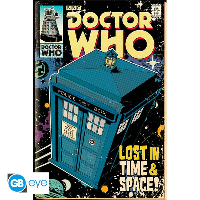 Poster "Tardis Comic"