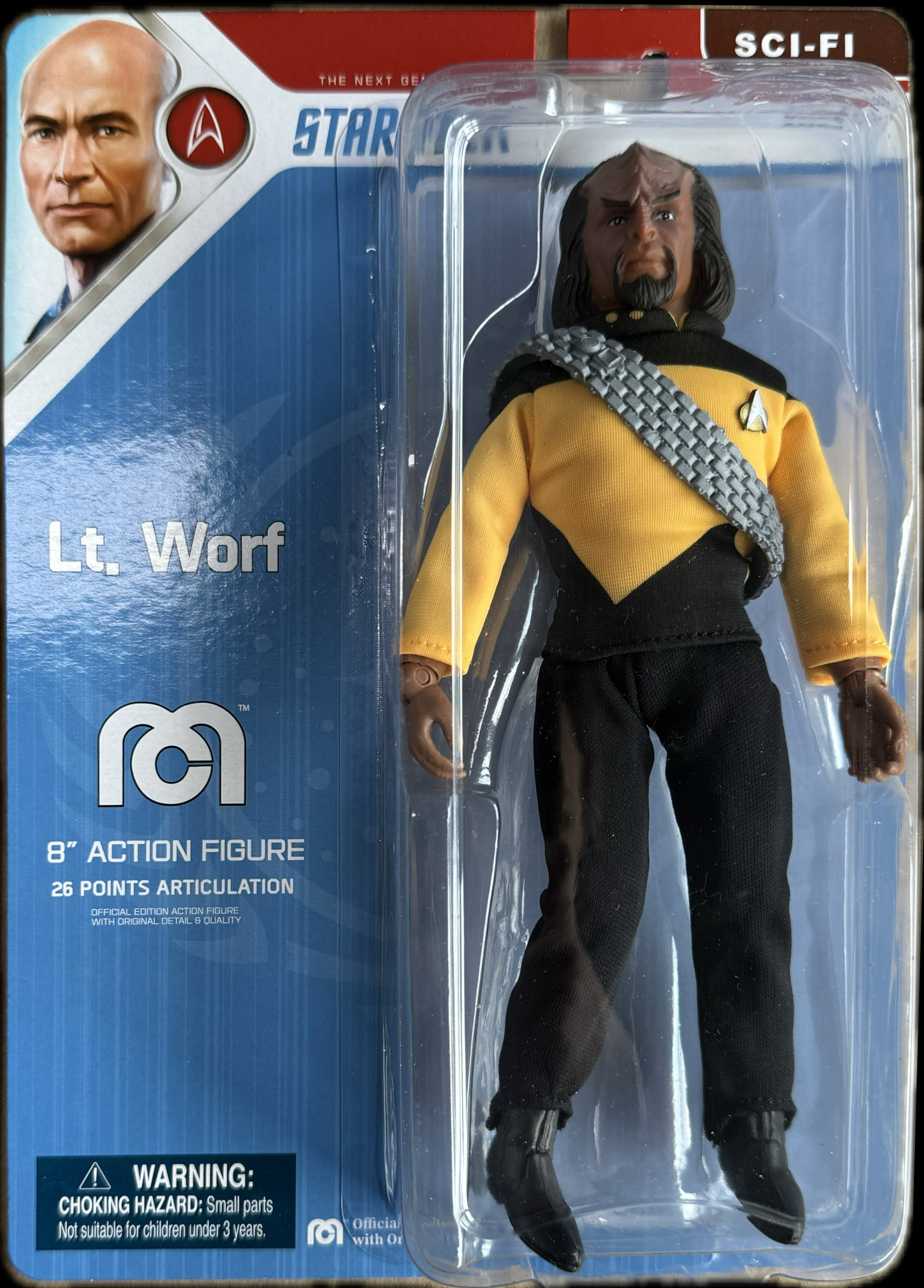 Worf Action Figure (TNG) 20 cm