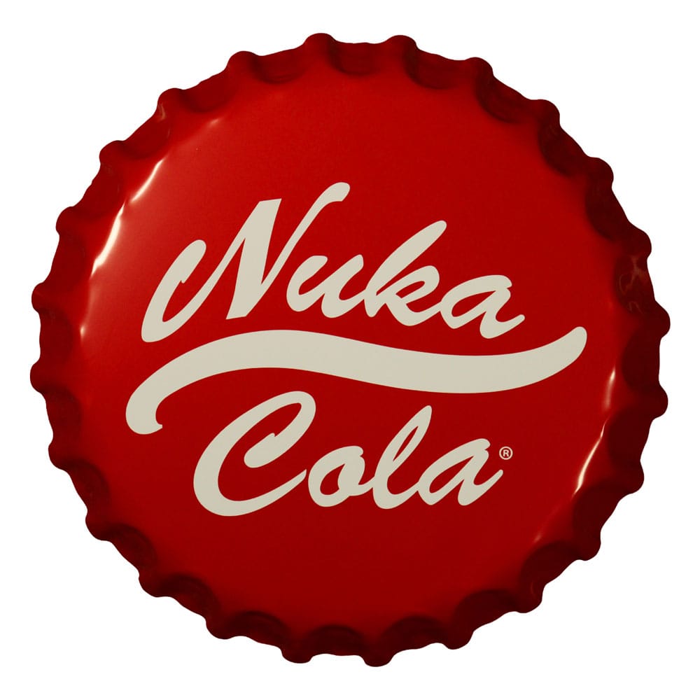 Nuka-Cola Bottle Cap Metal Sign