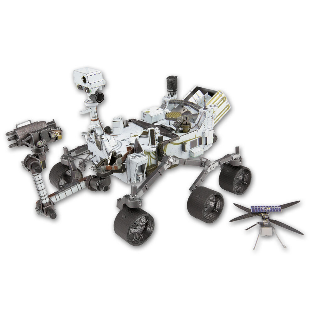 Perseverance Mars Rover & Ingenuity Helicopter Metal Kit