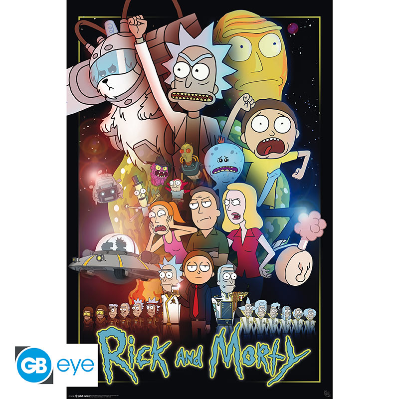 Poster "Rick and Morty - Wars"